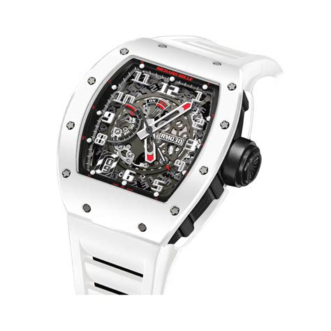 richard mille rm 030 white rush watch|richard mille rm 030.